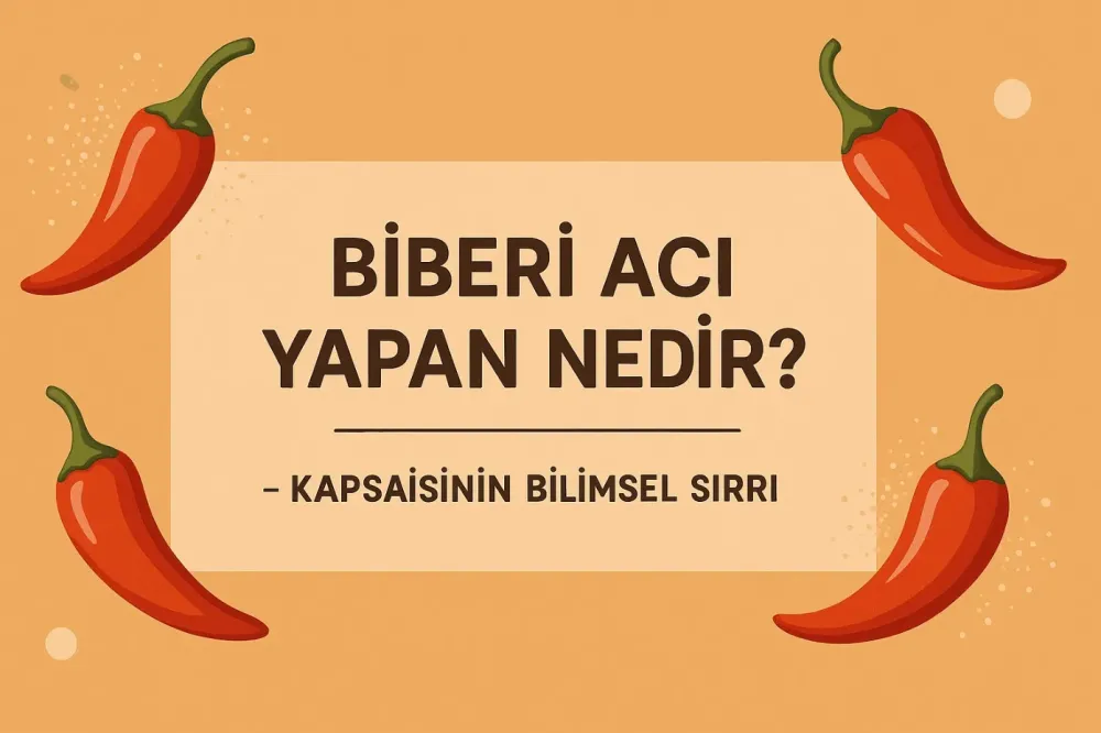 Biberi Acı Yapan Nedir? – Kapsaisinin Bilimsel Sırrı